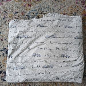 Pottery Barn - Airstream - King Size Flat Sheet - 100% Cotton